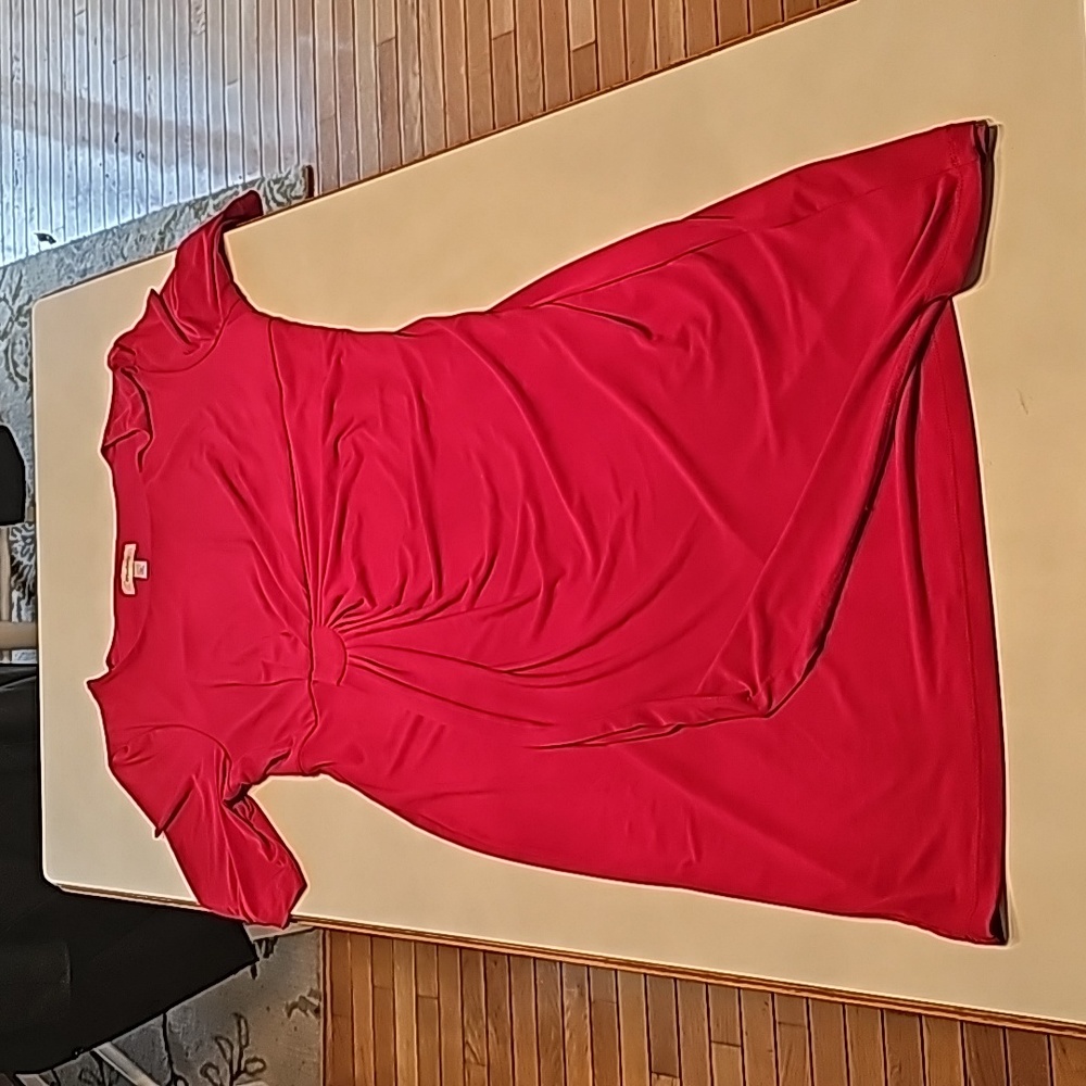 Red dress